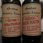 2 Brothers 'Guvnor' and 'Voodoo' (in my cellar, 23 September 2015)
