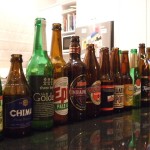 Beer 101 tasting session empties