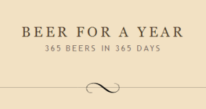 The Beer For A Year masthead