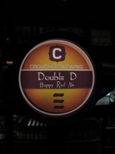 Croucher 'Double D', tap badge