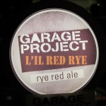 Garage Project 'L'il Red Rye' tap badge