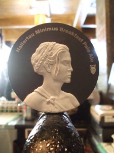 Hallertau 'Minimus' tap badge