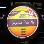 Liberty / Mike's 'Taranaki Pale Ale', tap badge