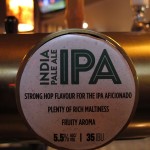 Monteith's IPA tap badge