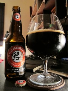 St-Ambroise Oatmeal Stout (My house, 8 May 2012)