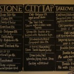 Stone Takeover taps (Malthouse, 13 March 2014)