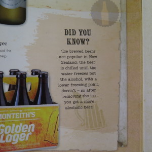 'Did you know'?, from The Ultimate Book of Beers (2014) — here under fair use for criticism / comment