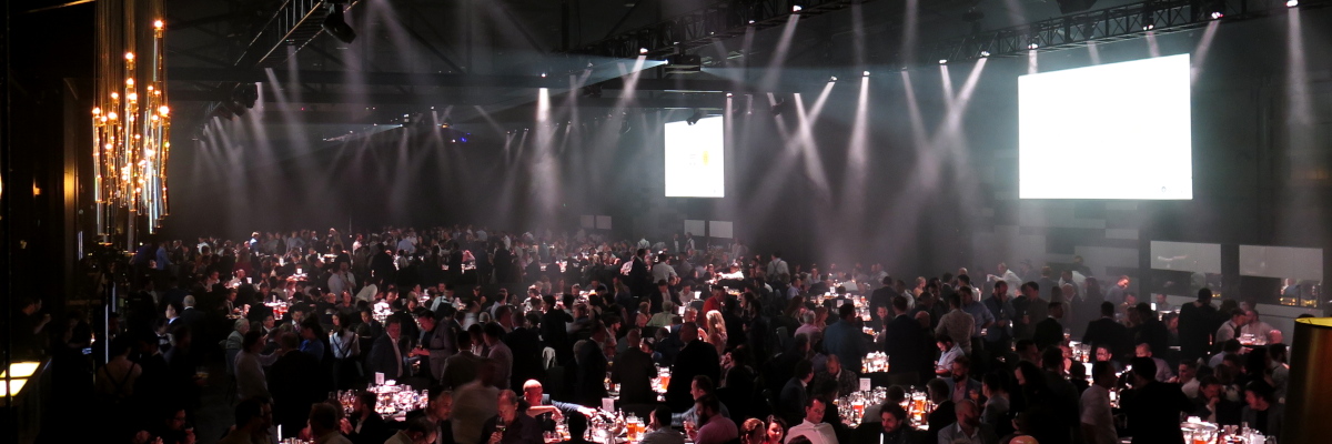 The crowd at the Australian International Beer Awards in 2019, before crowds of anyone anywhere started to feel really different...